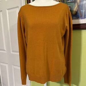 Vila Milano Women's Orange Sweater